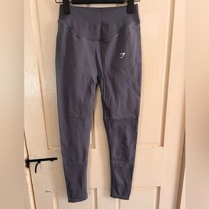 GymShark Sweat Seamless Leggings in Slate Blue